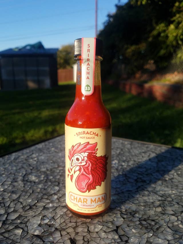 Char Man Sriracha Hot Sauce