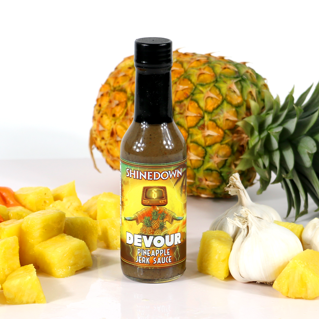 Torchbearer Shinedown's Devour Pineapple Jerk Sauce
