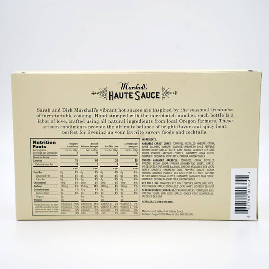 Hot Sauce Sampler- Best Father's Day Gift