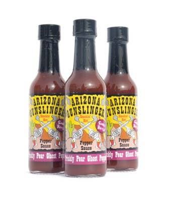 AZ Gunslinger Prickly Pear Ghost Hot Sauce