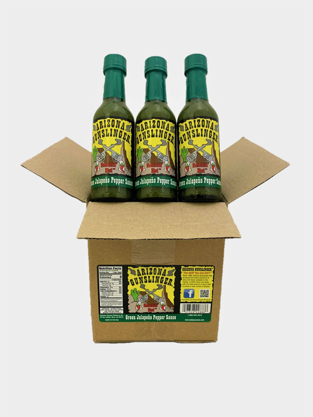 AZ Gunslinger Green Jalapeno Hot Sauce