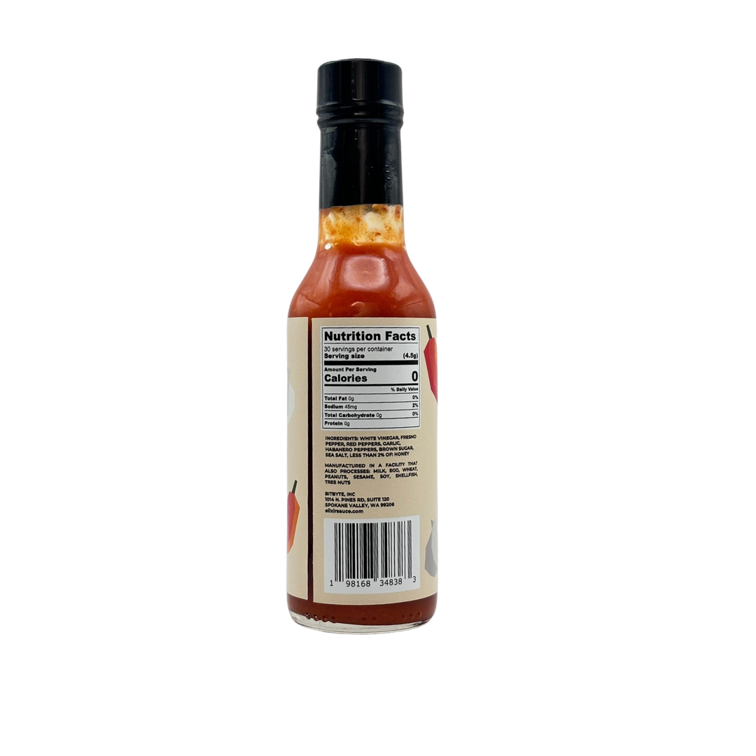 Elixir Sauce Co. Garlic Fresno Hot Sauce