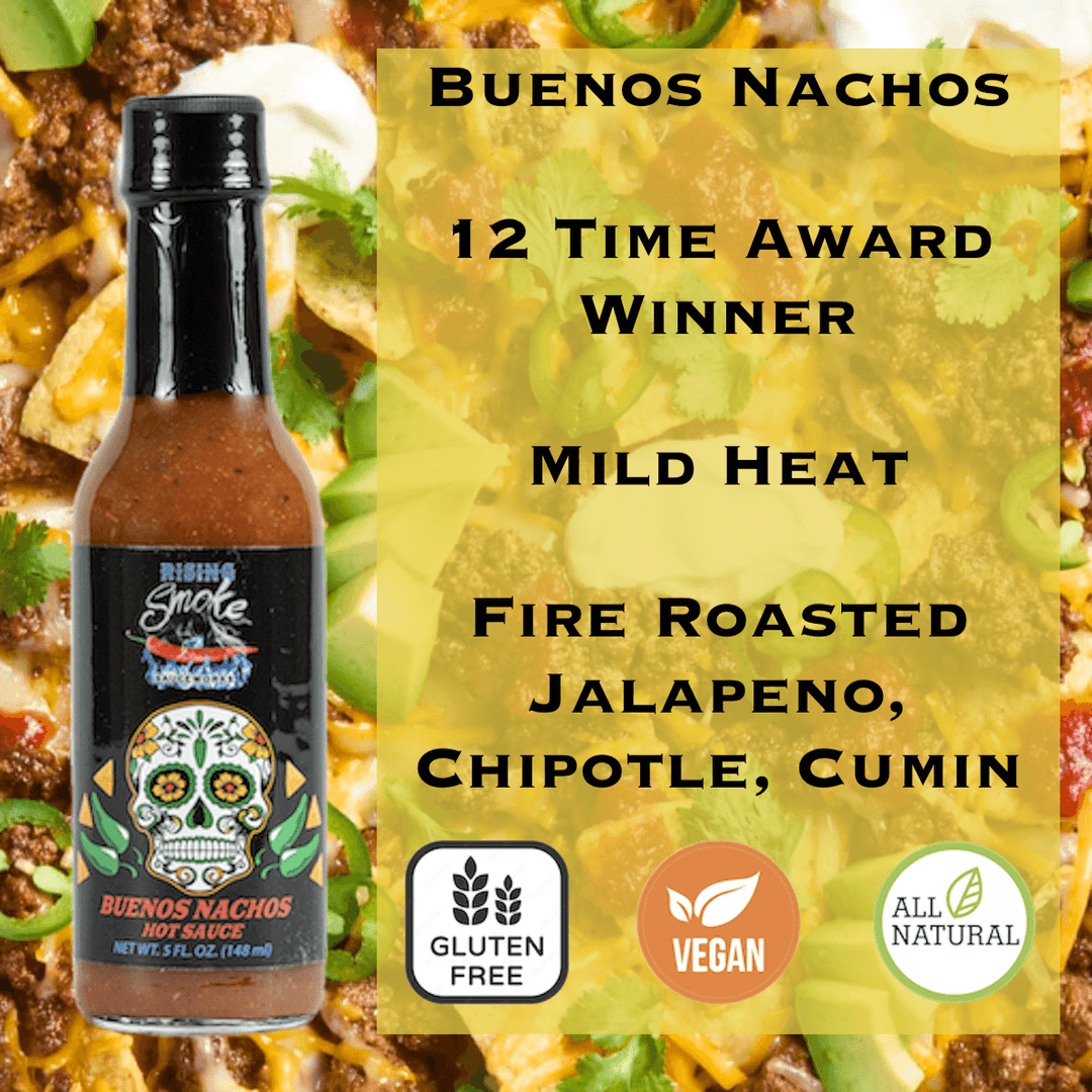 Rising Smoke Buenos Nachos Hot Sauce
