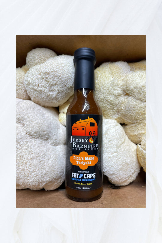 Jersey Barnfire Lion’s Mane Teriyaki Hot Sauce