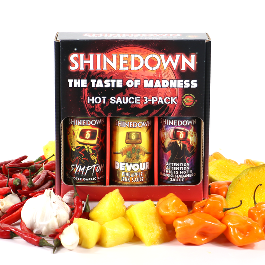Torchbearer - Shinedown The Taste of Madness Hot Sauce 3-Pack