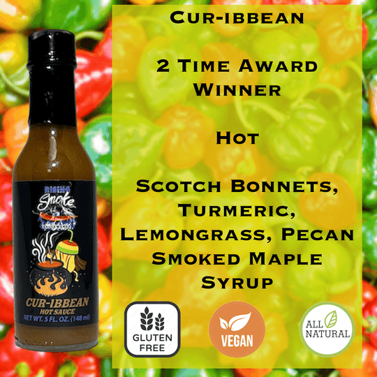 Rising Smoke Cur-ibbean Hot Sauce