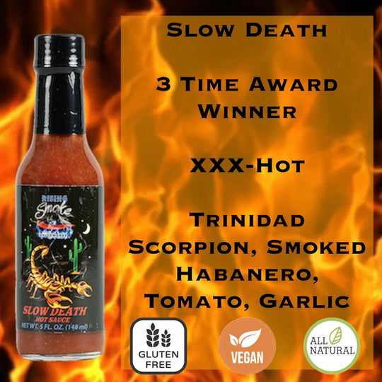 Rising Smoke Slow Death Hot Sauce