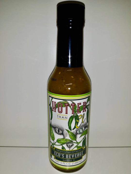 Hotter than El Eco's Revenge Hot Sauce
