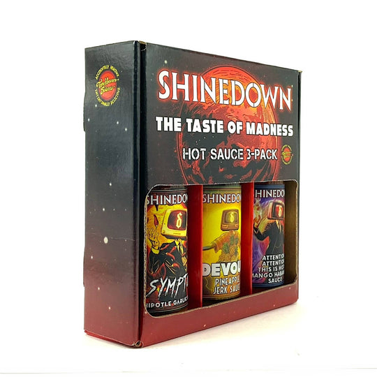 Torchbearer - Shinedown The Taste of Madness Hot Sauce 3-Pack