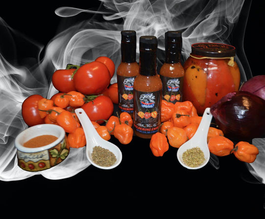 Rising Smoke Smoldering Embers Hot Sauce