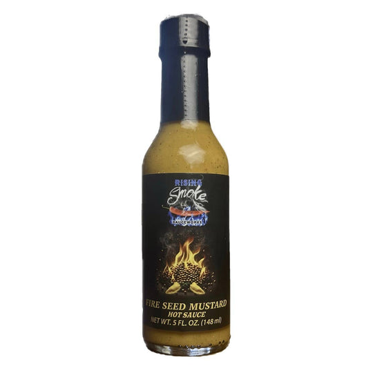 Rising Smoke Fire Seed Mustard Hot Sauce