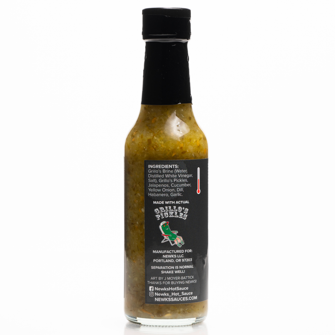 Newks x Grillos Dill Pickle Hot Sauce