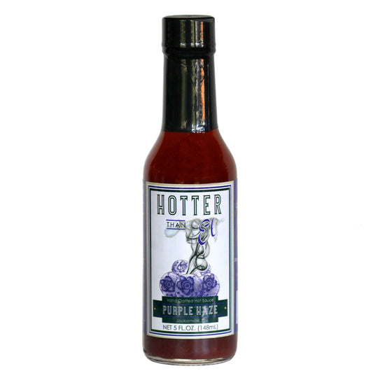 Hotter than El Purple Haze Hot Sauce