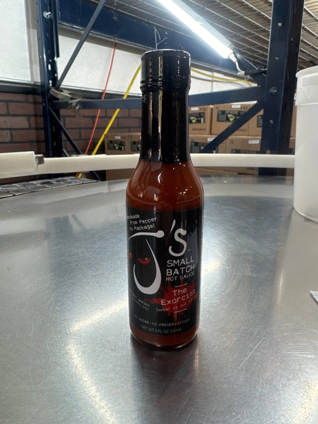 J's Small Batch The Exorcist Hot Sauce
