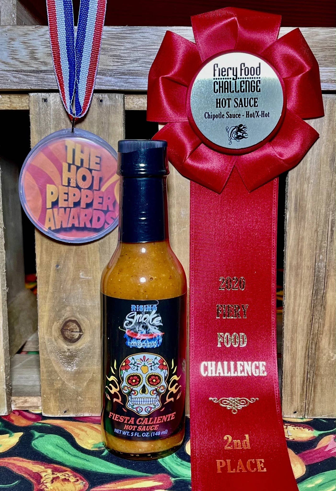Rising Smoke Fiesta Caliente Hot Sauce