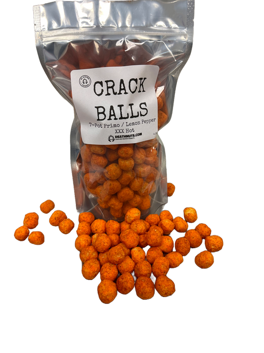 Blazing Foods Crack Balls - Carolina Reaper Ranch Spicy Puffed Snack