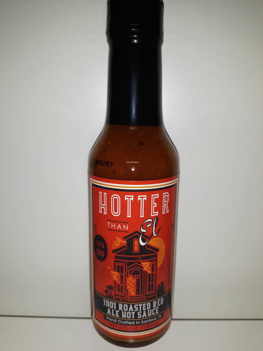 Hotter than El 1901 Roasted Red Ale Hot Sauce