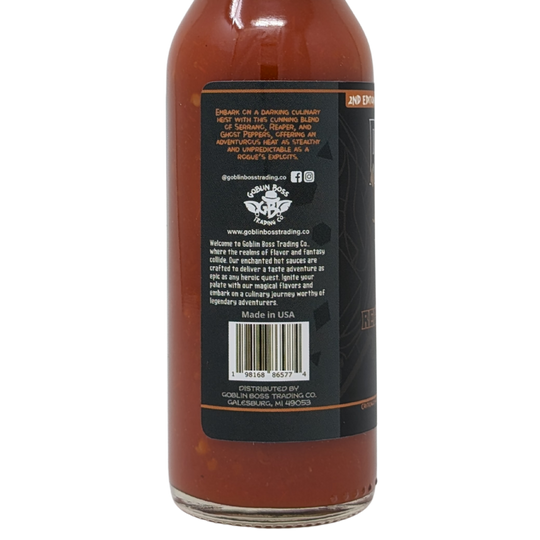 Goblin Boss Rogue's Reckless Gambit Hot Sauce