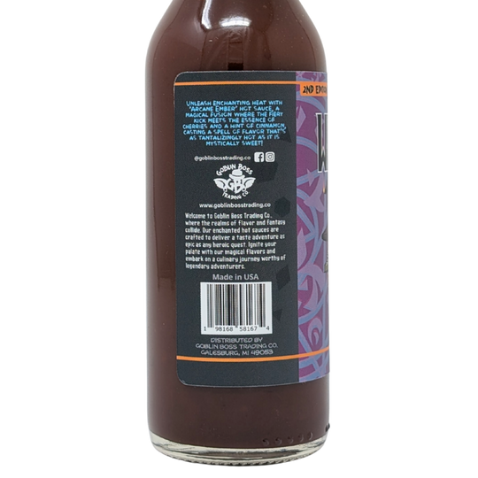 Goblin Boss Wizard's Enchanted Cherry Blaze Hot Sauce