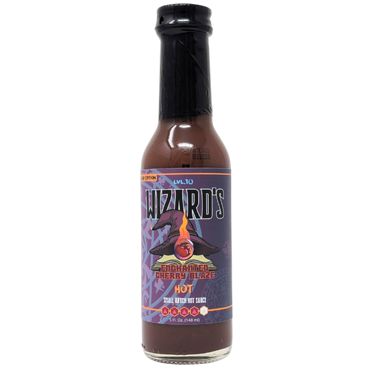 Goblin Boss Wizard's Enchanted Cherry Blaze Hot Sauce