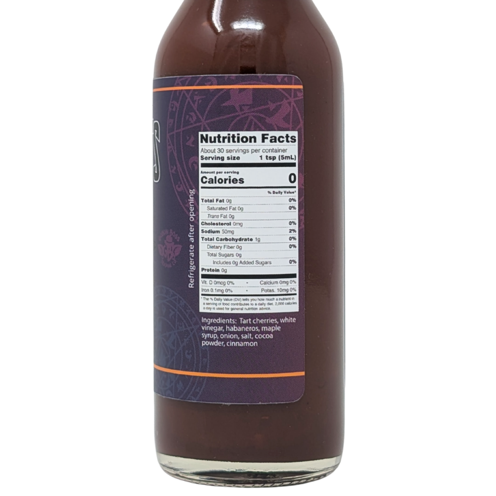 Goblin Boss Wizard's Enchanted Cherry Blaze Hot Sauce