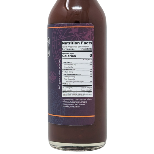 Goblin Boss Wizard's Enchanted Cherry Blaze Hot Sauce