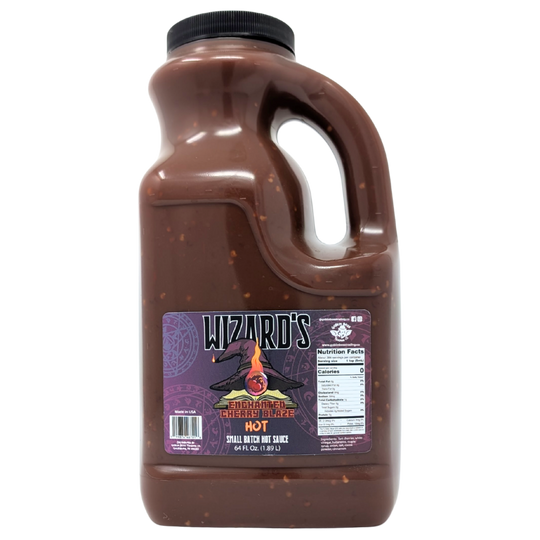 Goblin Boss Wizard's Enchanted Cherry Blaze Hot Sauce