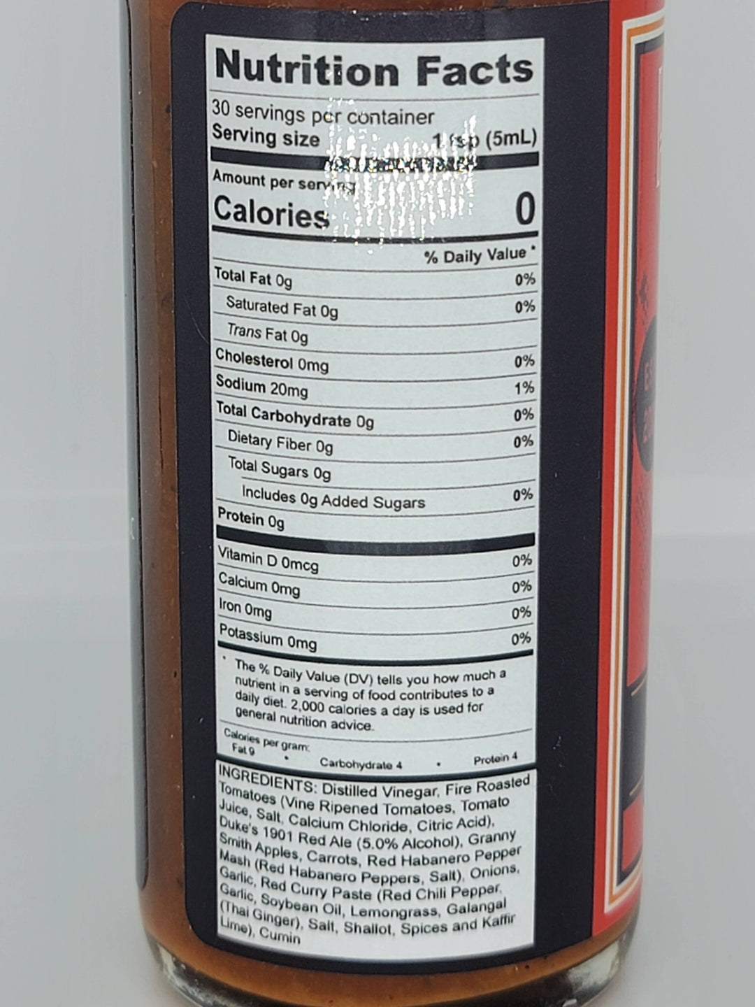 Hotter than El 1901 Roasted Red Ale Hot Sauce