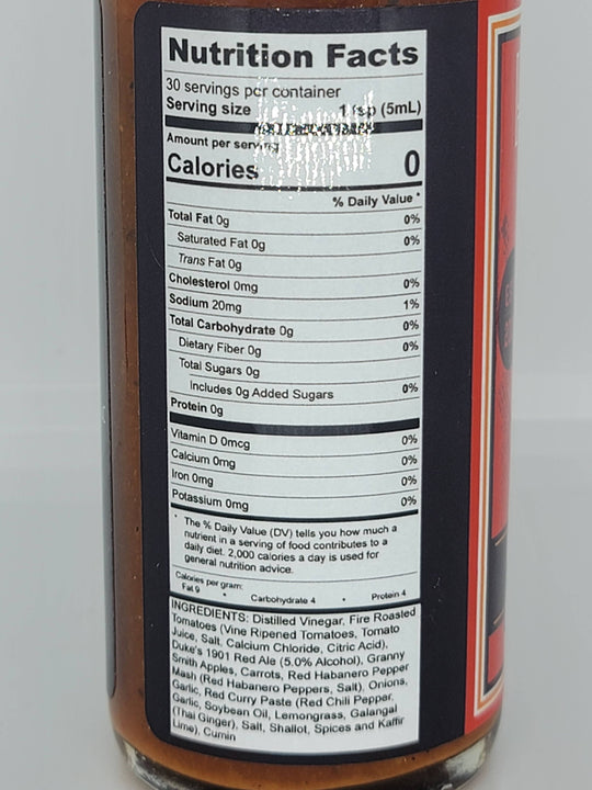 Hotter than El 1901 Roasted Red Ale Hot Sauce
