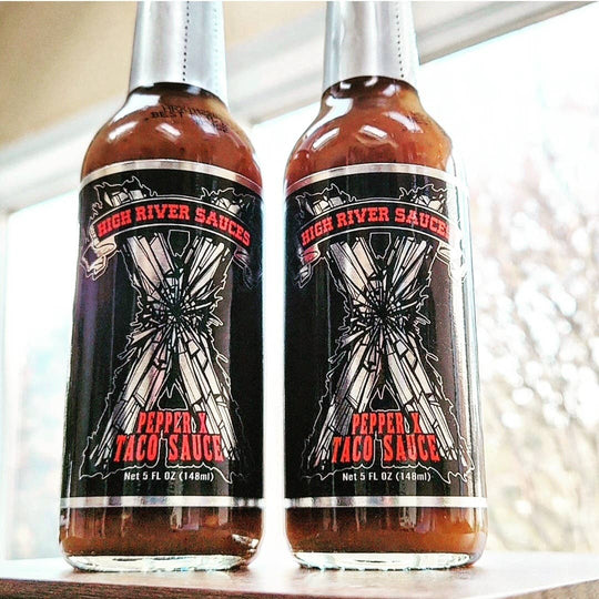 High River Pepper X Taco Sauce