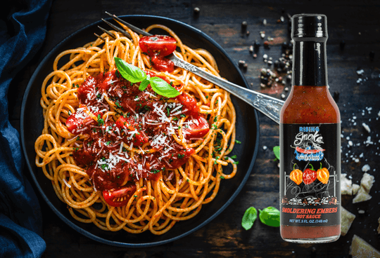 Rising Smoke Smoldering Embers Hot Sauce