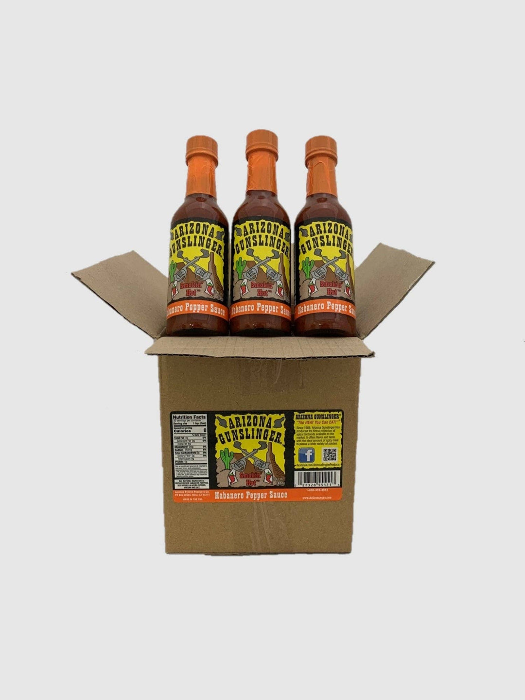 AZ Gunslinger Cayenne Habanero Hot Sauce