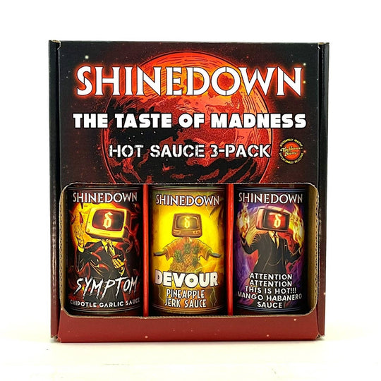 Torchbearer - Shinedown The Taste of Madness Hot Sauce 3-Pack
