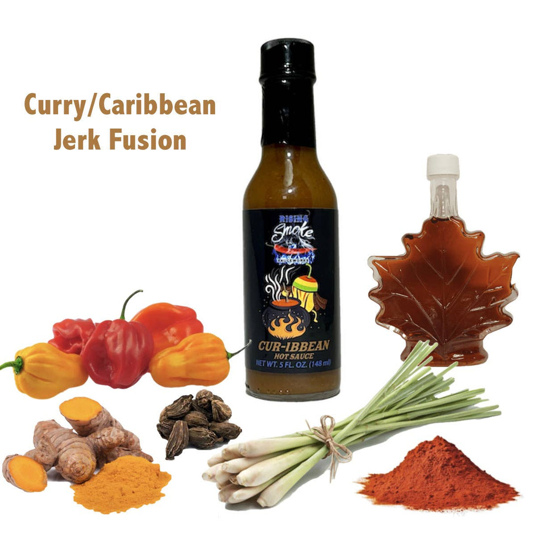Rising Smoke Cur-ibbean Hot Sauce