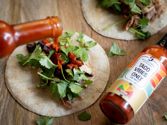 Butterfly Bakery Taco Vibes Only Hot Sauce