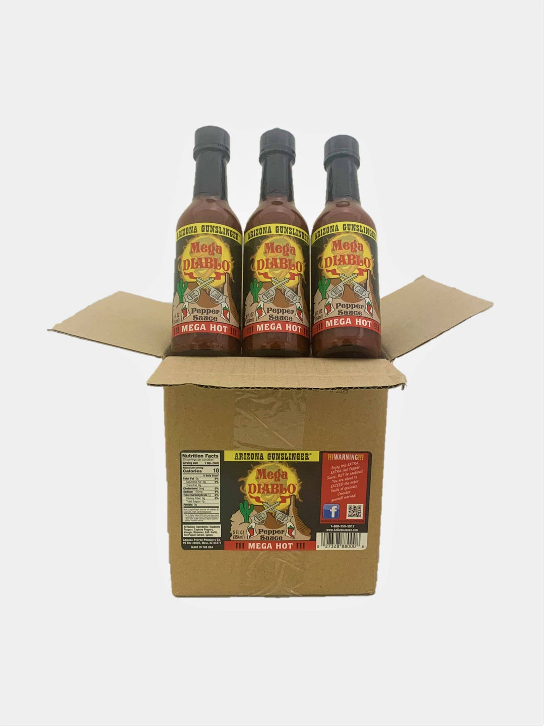 AZ Gunslinger Mega Diablo Hot Sauce