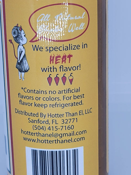 Hotter than El 24 Karat Gold Hot Sauce