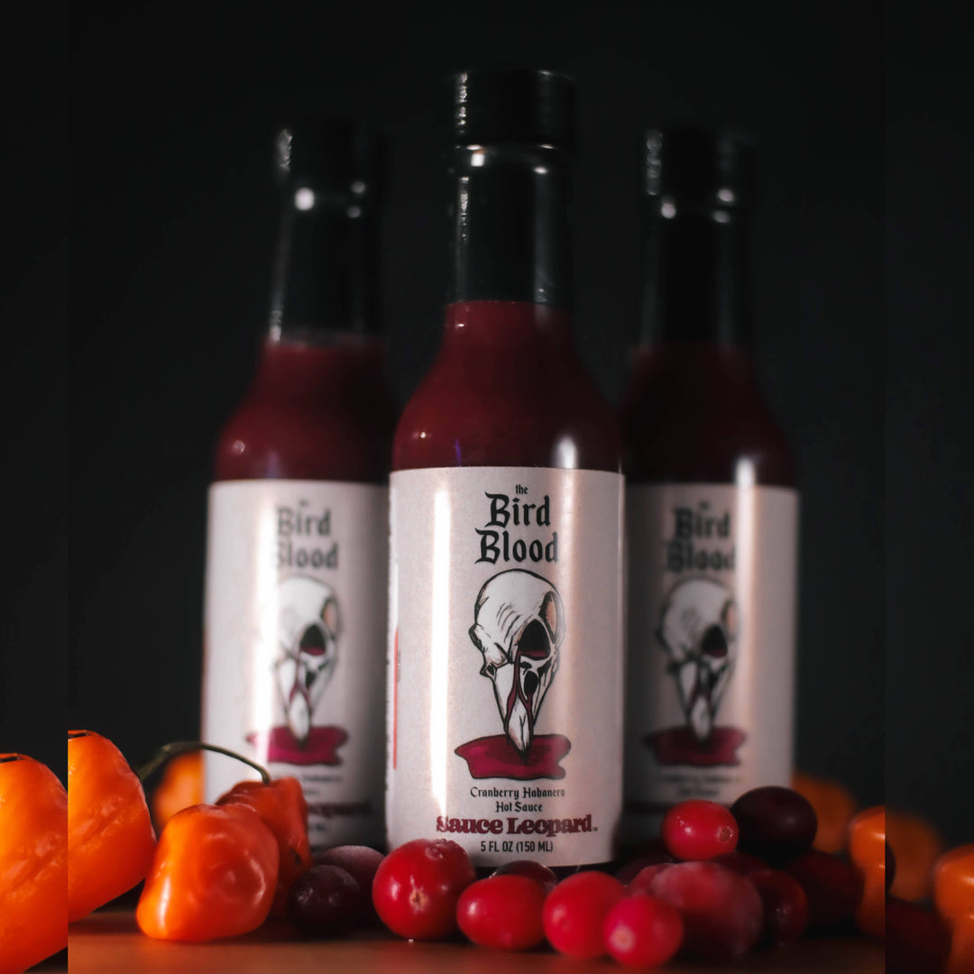 Sauce Leopard The Bird Blood - Cranberry Habanero Hot Sauce