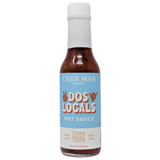 Char Man Dos Locals Hot Sauce