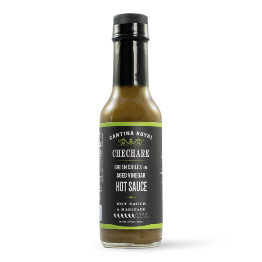Cantina Royal Chechare - Green Chiles in Aged House Vinegar Hot Sauce