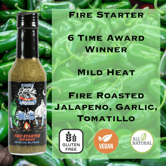 Rising Smoke Fire Starter Hot Sauce