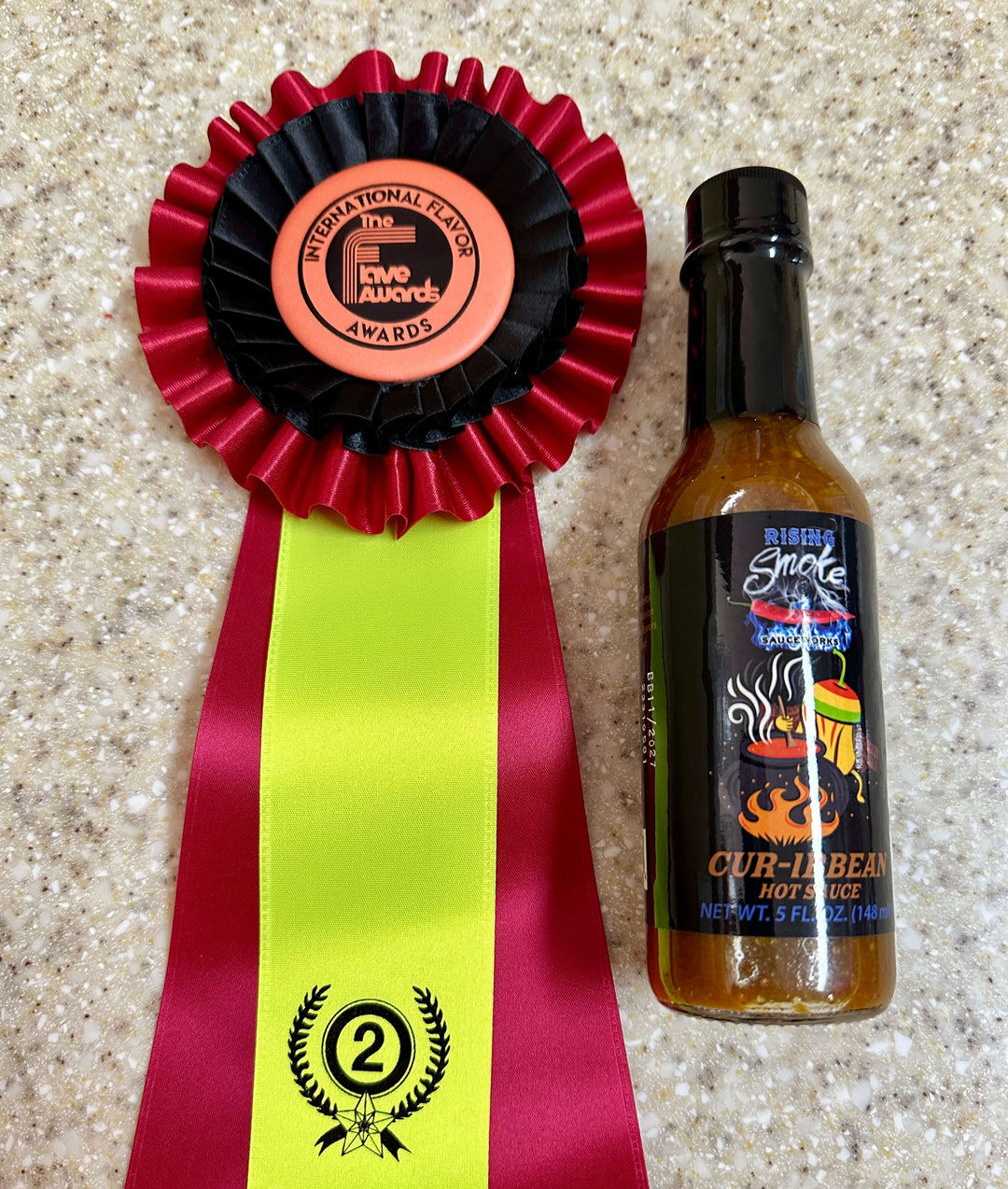 Rising Smoke Cur-ibbean Hot Sauce
