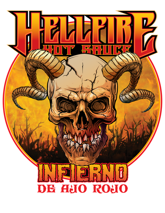 Hellfire Infierno De Ajo Rojo Hellfire Hot Sauce