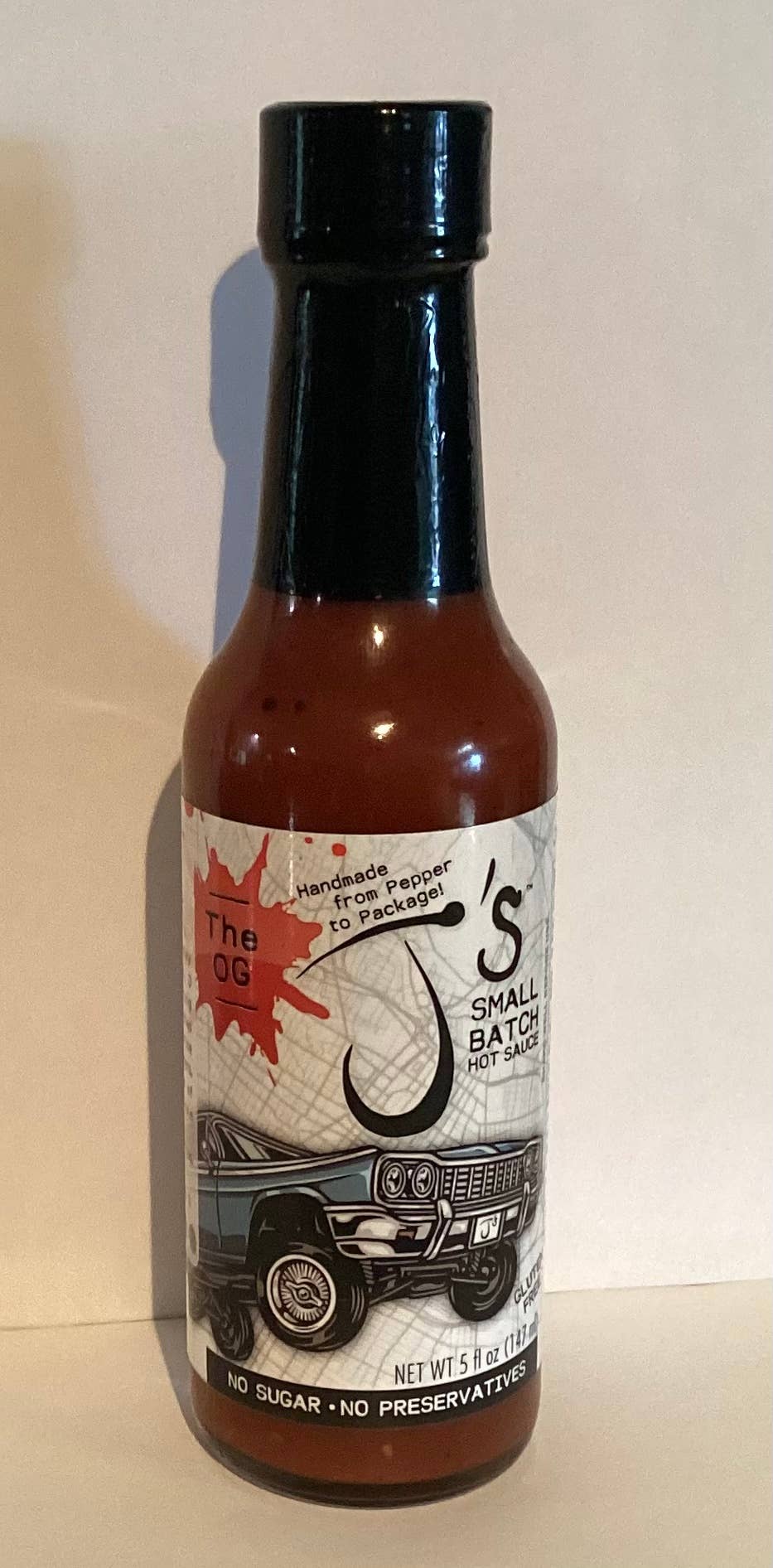 J's Small Batch OG Hot Sauce