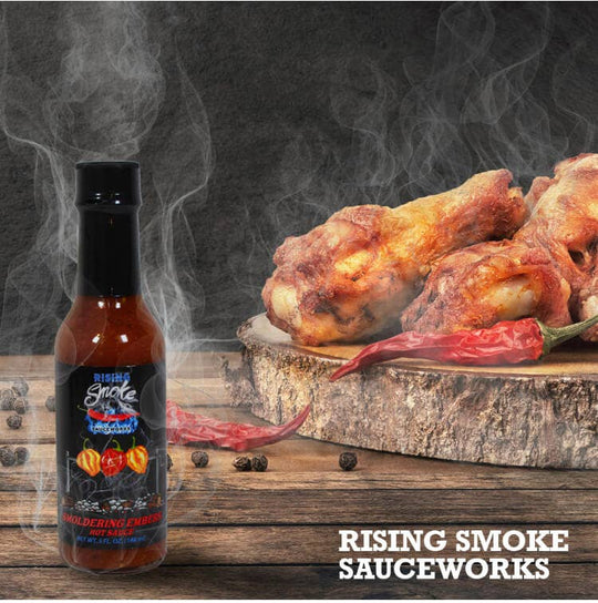 Rising Smoke Smoldering Embers Hot Sauce