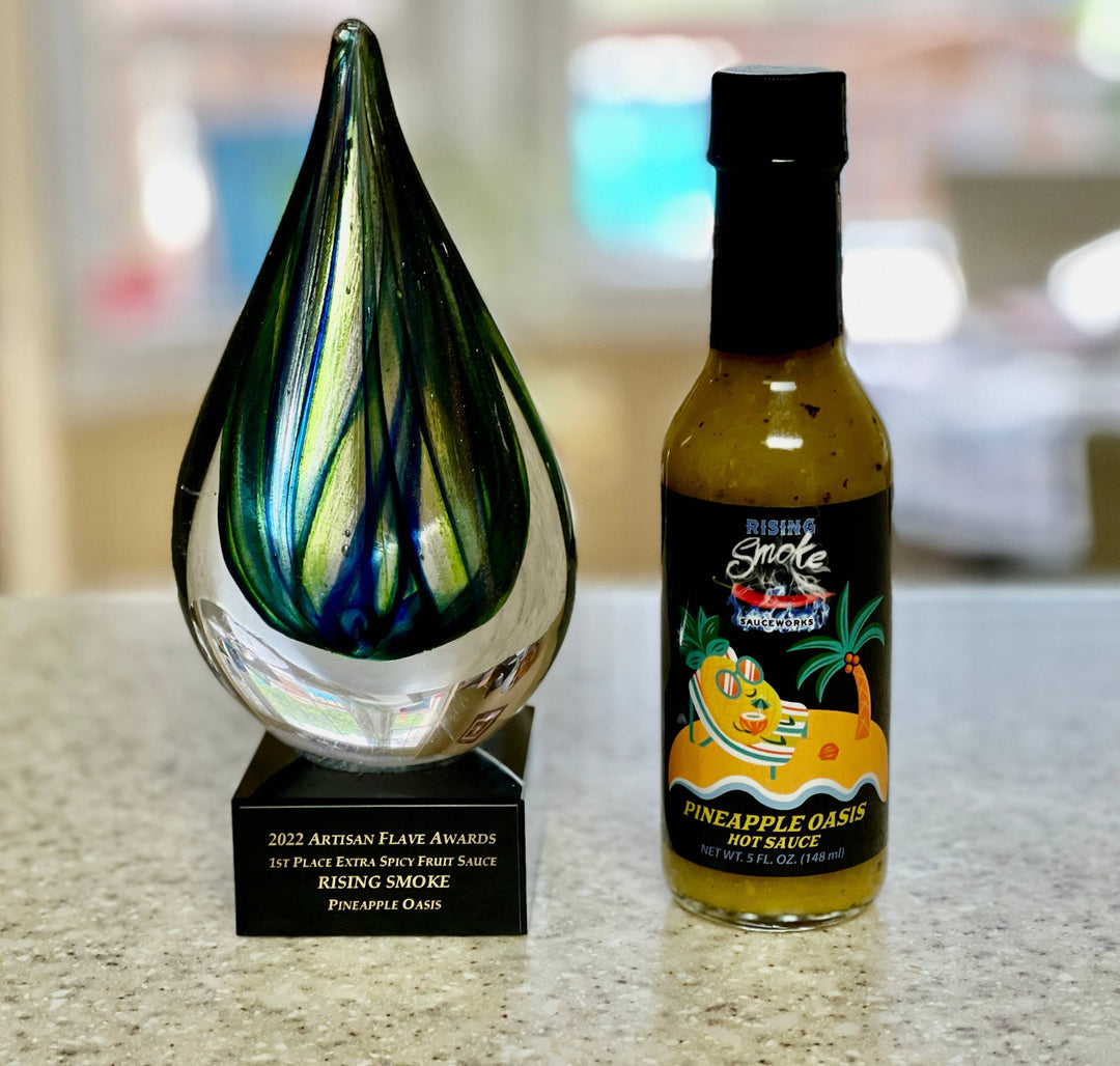 Rising Smoke Pineapple Oasis Hot Sauce