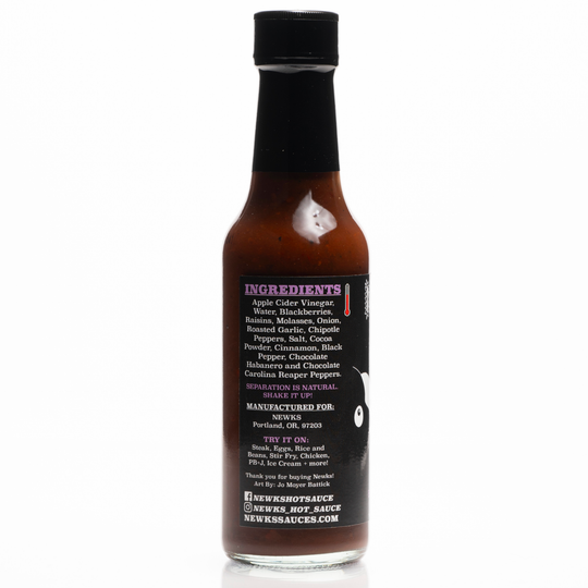 Newks Blazin' Raisin Hot Sauce