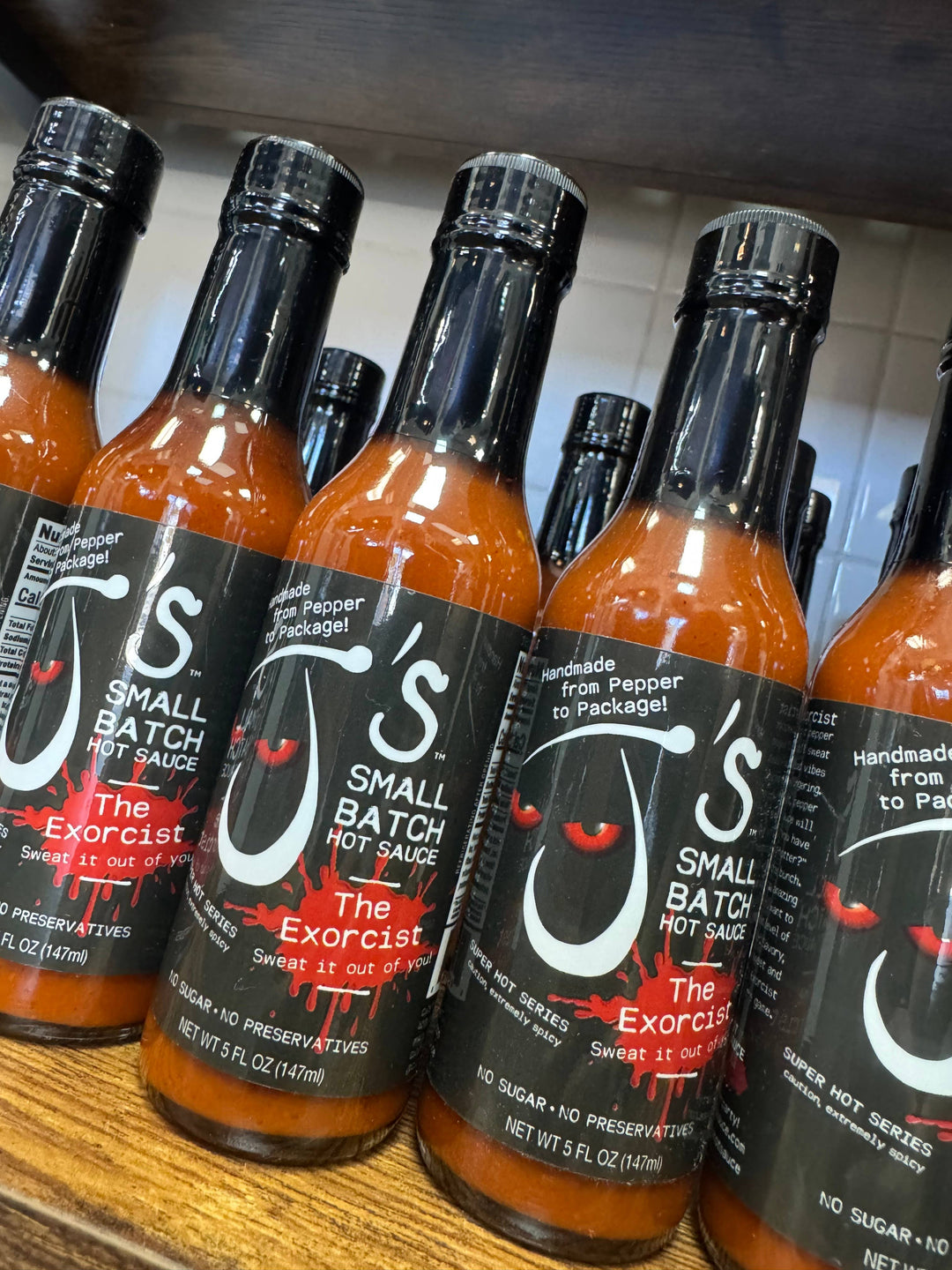 J's Small Batch The Exorcist Hot Sauce