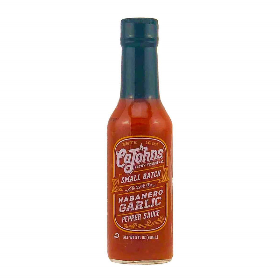CaJohns Small Batch Garlic Habanero Hot Sauce