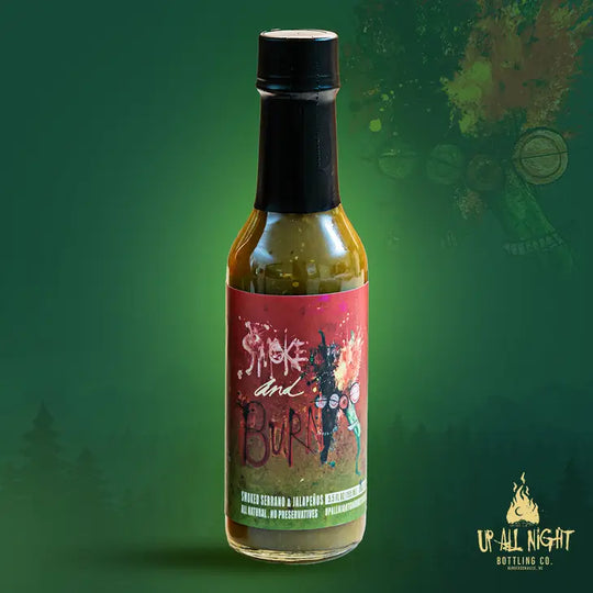 Up All Night Bottling Co. Smoke and Burn Hot Sauce